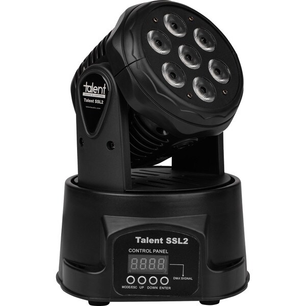 Main product image for Talent SSL2 RGBW LED DMX Mini Moving Head Stage Light244-520